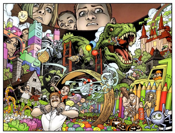 Locke and Key - this is what happens when you use the Head key to look inside your own mind