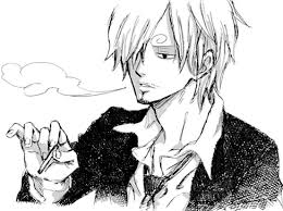The aforementioned Sanji.  (In my head, that's how I look. Sadly not in real life)